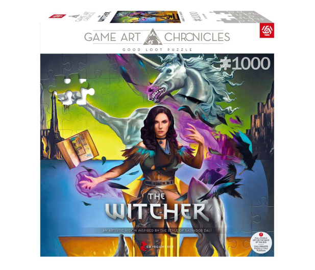 Merch Game Art Chronicles Puzzle: The Witcher Yennefer & Salvador - 1275289 - zdjęcie 3